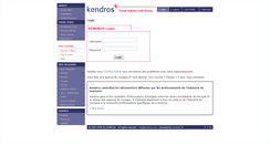 Desktop Screenshot of kendros.com