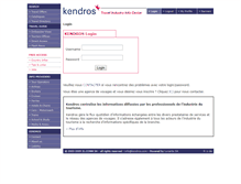 Tablet Screenshot of kendros.com